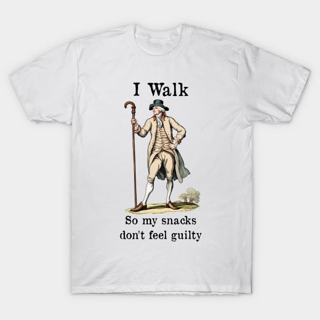 I Walk T-Shirt by ArtShare